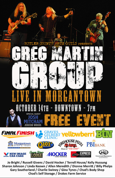 The Greg Martin Group To Appear In Morgantown - THE EDMONSON VOICE